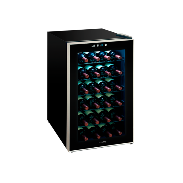 Vinera de 24-37 Botellas 90L Negra Viotto