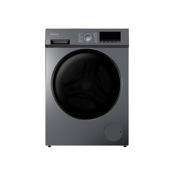 Lavadora Automática Carga Frontal Inverter de 12kg Gris Viotto