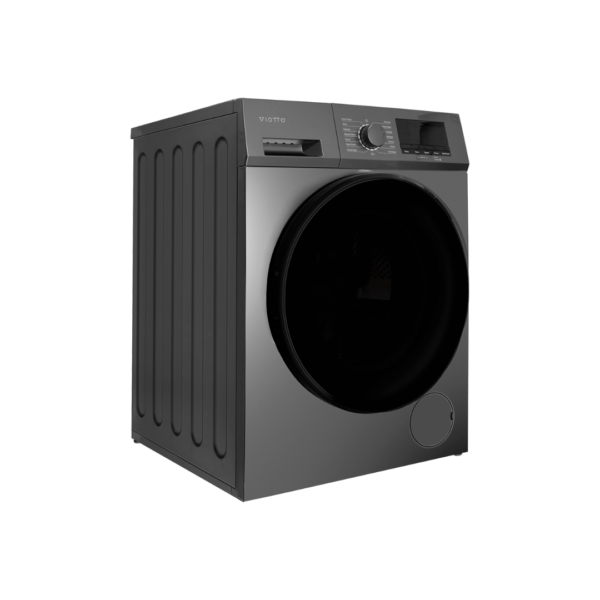 Lavadora Automática Carga Frontal Inverter de 12kg Gris Viotto