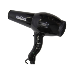 Secador Profesional Huracán Negro de 2000W 25,000 RPM Rucha