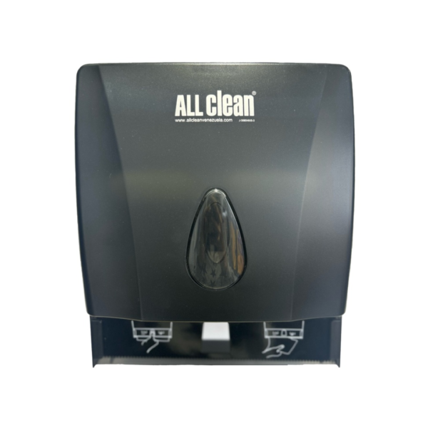 Dispensador de Papel Dual Negro Allclean