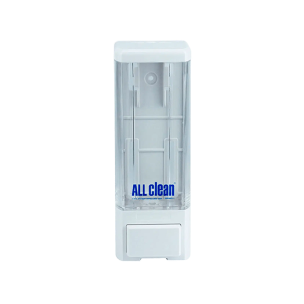 Dispensador de Jabón de Plástico 550ml Blanco Allclean