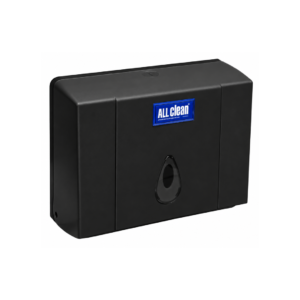 Dispensador de Toallas de Mano Tipo Z Negro Allclean