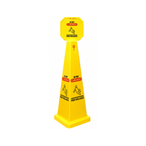 Cono Señalizador de Piso Mojado Allclean