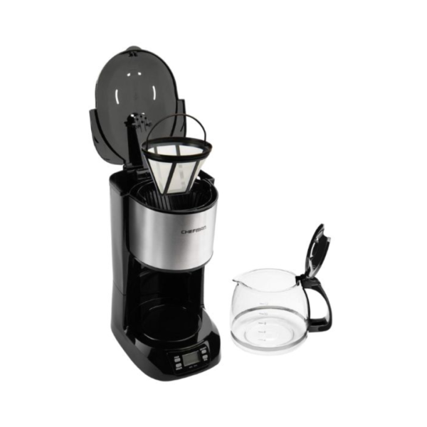Cafetera Programable de 12 Tazas Chefman