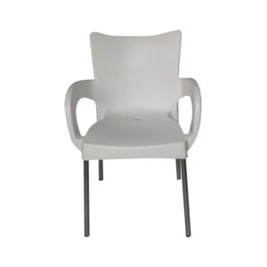 Silla Ari con Posabrazos de 40cm Blanco Moonplast