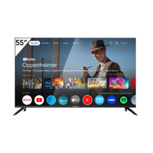 Google TV QLED de 55" Frameless Aiwa
