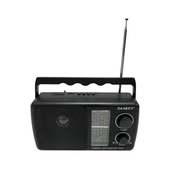 Radio Portátil Recargable Sankey