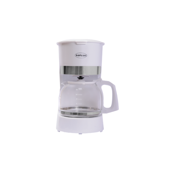 Cafetera Eléctrica de 12 Tazas Blanca Salcar