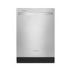 Lavaplatos Automático de Acero Antihuellas 12 Servicios 24" Whirlpool