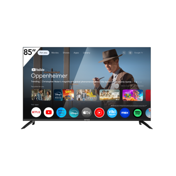 Google TV LED de 85" 4K Frameless Aiwa