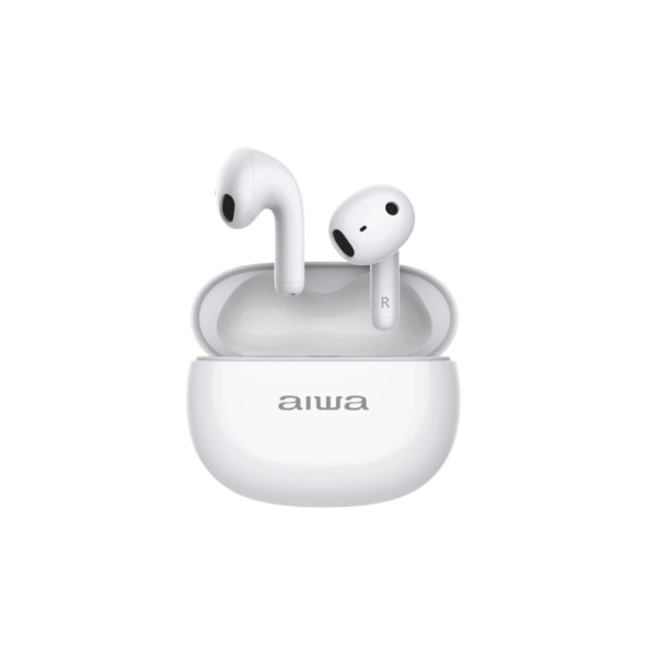 Audífonos TWS In-Ear de Batería 3-4h Blancos Aiwa
