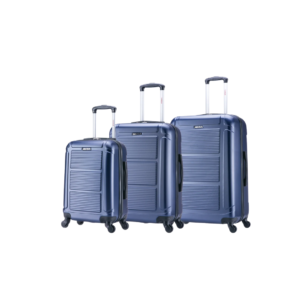 Juego de Maletas Pilot 20"+24"+28" Azul Inusa