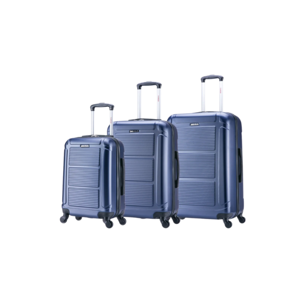 Juego de Maletas Pilot 20"+24"+28" Azul Inusa