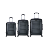 Juego de Maletas Pilot 20"+24"+28" Negro Inusa