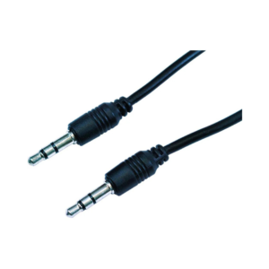 Cable Auxiliar 3.5 mm Macho/Macho de 1m Argom