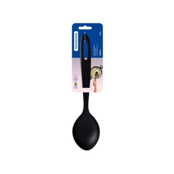Cuchara Ability de Nylon Negro Tramontina