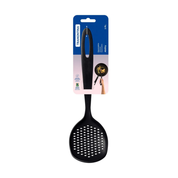 Espumadera Ability de Nylon Negro Tramontina