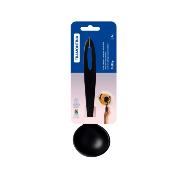 Cucharón para Salsa Ability de Nylon Negro Tramontina