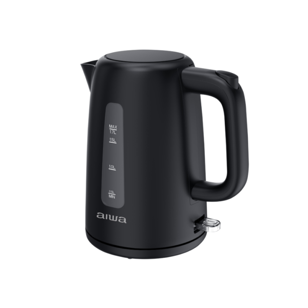 Tetera Eléctrica de 1.7L Negra Aiwa