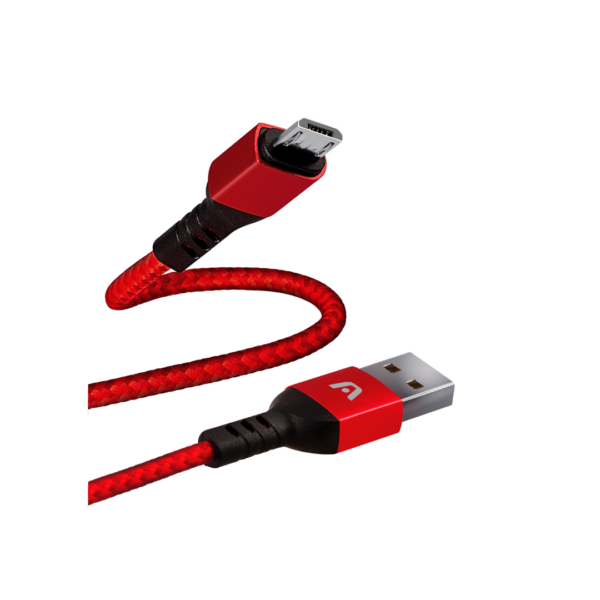Cable Micro USB a USB 2.0 Rojo de 1.8m Argom