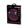 Cable Micro USB a USB 2.0 Rojo de 1.8m Argom