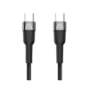 Cable Trenzado de USB-C a USB-C de 1.8m 100W / 5A Negro Argom