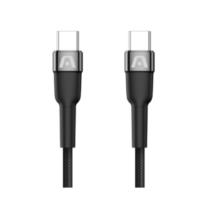 Cable Trenzado de USB-C a USB-C de 1.8m 100W / 5A Negro Argom