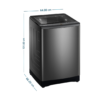 Lavadora Automática Direct Motion Diamod Gray de 18Kg Mabe