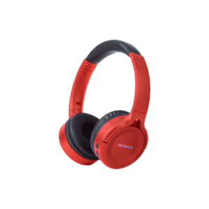 Audífonos Over-Ear Bluetooth Hasta 18H Reproducción Rojos Aiwa