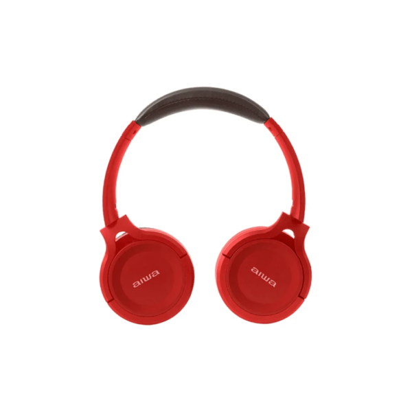 Audífonos Over-Ear Bluetooth Hasta 18H Reproducción Rojos Aiwa