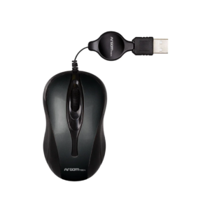Mouse Óptico de USB Retráctil Argom