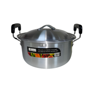 Olla de Aluminio con Tapa 22cm Lotus