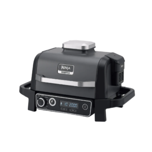 Parrilla & Ahumadora Exterior Woodfire 7 en 1 hasta 40°C–260°C Ninja