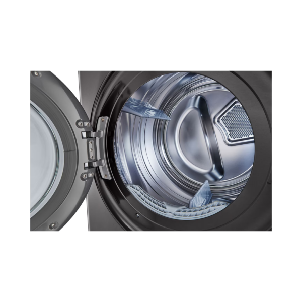 Centro de Lavado de Acero Negro WashTower de 25/22KG LG