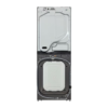Centro de Lavado de Acero Negro WashTower de 25/22KG LG