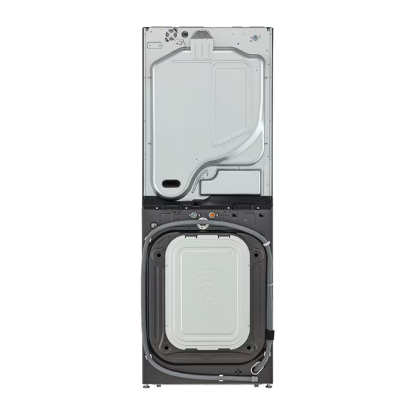 Centro de Lavado de Acero Negro WashTower de 25/22KG LG