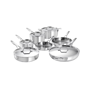 Juego de Ollas 12 Piezas Acero Inoxidable Calphalon