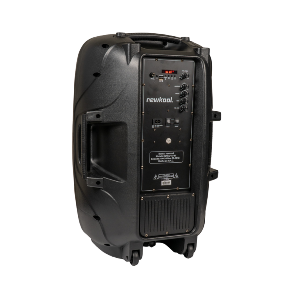 Corneta Amplificada de 15" con Micrófono Inalámbrico y Trípode 30W Newkool