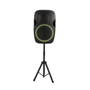 Corneta Amplificada de 15" con Micrófono Inalámbrico y Trípode 30W Newkool