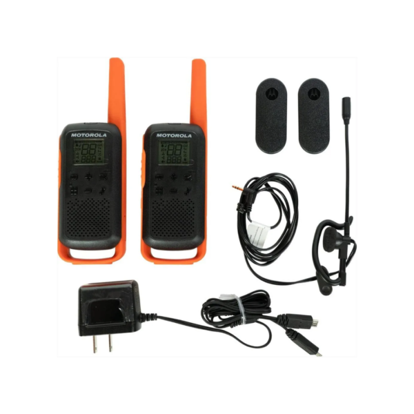 Kit Walkie Talkie T275 x2 con Estuche Motorola