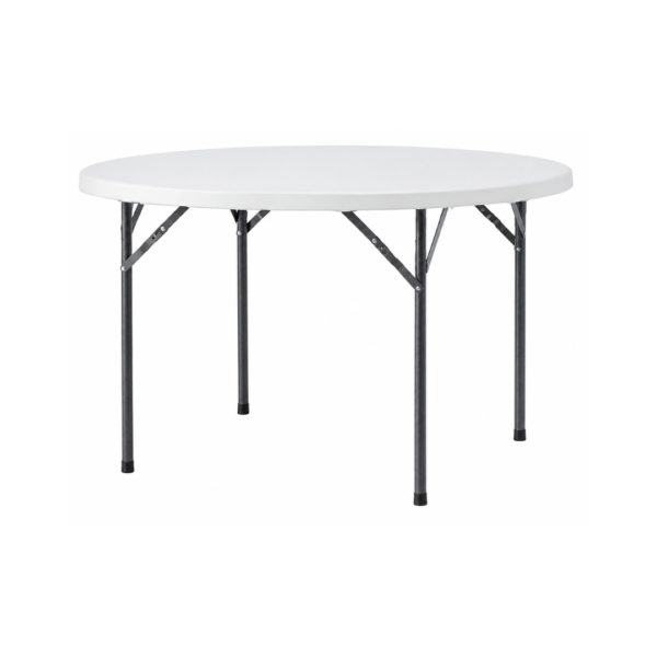 Mesa Plegable Redonda Lifetime de 1.50m Tundra