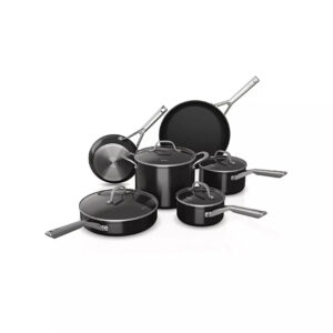 Set de Ollas y Sartenes NeverStick de 10 Piezas Ninja