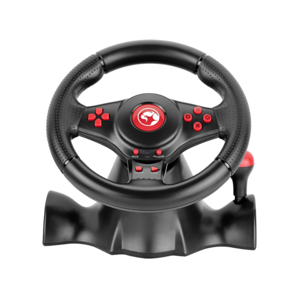 Volante + Pedalera ONAGA para PC+PS3+PS4+Xbox One+Xbox 360+Switch+Android Marvo
