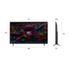 Smart TV UHD 4K con AI Gen8 de 50" LG