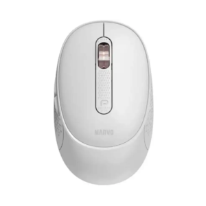 Mouse Inalámbrico Recargable Blanco Marvo