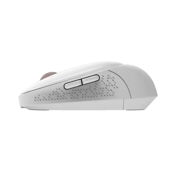 Mouse Inalámbrico Recargable Blanco Marvo