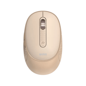 Mouse Inalámbrico Recargable Rosado Marvo
