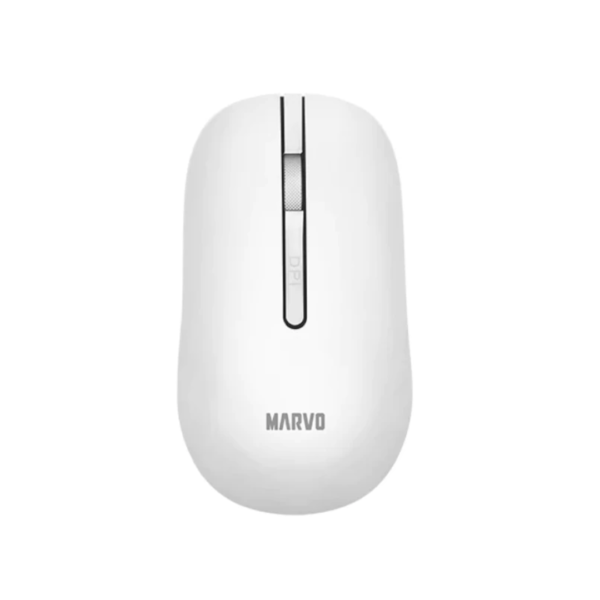 Combo Teclado + Mouse Inalámbrico WS009 Blanco Marvo