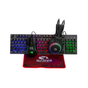 Combo Gaming de 4 en 1 LOOT 40 Marvo